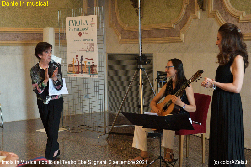 colorAZeta.it - Imola in Musica 2021, Matarrese & Casagrande, Dante in musica!, Teatro E. Stignani